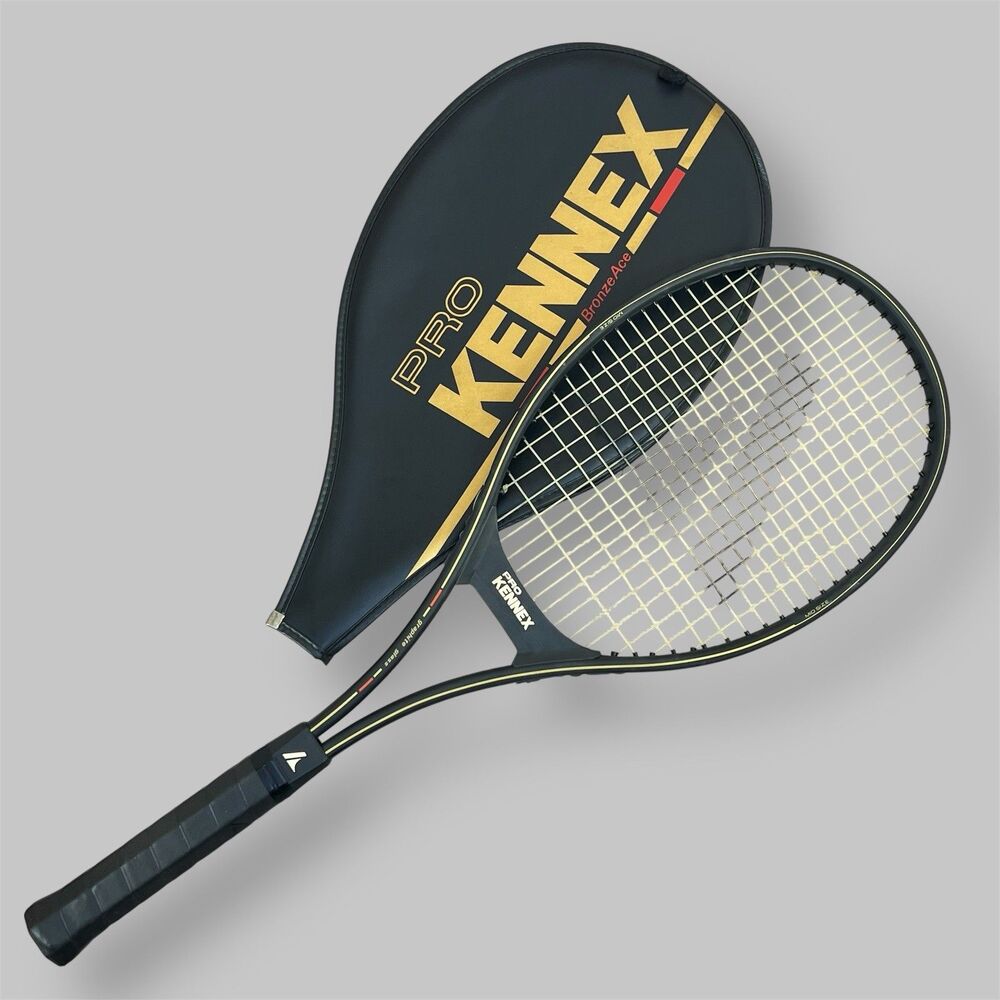 VTG Pro Kennex Bronze Ace Tennis Racquet Racket Graphite Glass L4 4-1/2 Mid Size